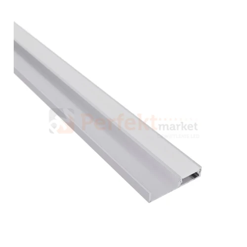 Profil do taśm LED wieńcowy nakładany FLOOR LINE srebrny z kloszem perfektmarket (6).webp