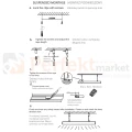 Komplet zawiesi do opraw Allday 100 cm montaż perfektmarket.webp