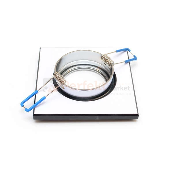 Oprawa halogenowa sufitowa stala pojedyncza1 kolor szklana czarna1 tył gniazdo GU10 LED perfektmarket.jpg