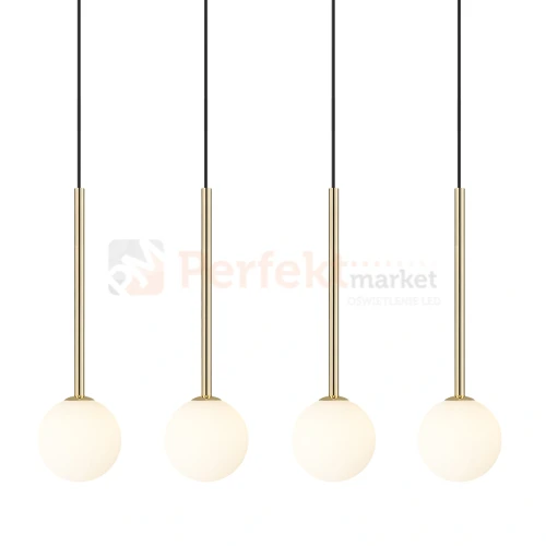 ARCTURUS P0574-04D-F7AA LAMPA WISZĄCA ZŁOTA wiszące kule 1 perfektmarket.webp