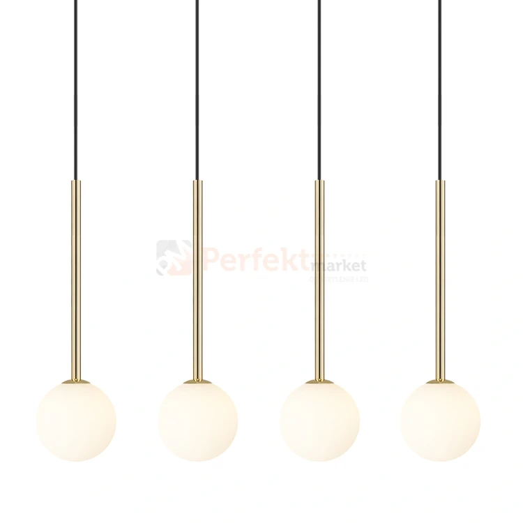 ARCTURUS P0574-04D-F7AA LAMPA WISZĄCA ZŁOTA wiszące kule 1 perfektmarket.webp