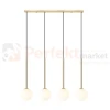 ARCTURUS P0574-04D-F7AA LAMPA WISZĄCA ZŁOTA wiszące kule perfektmarket.webp