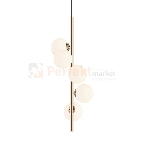 lampa wisząca kule złota podłużna zuma line ARCTURUS P0574-05E-F7AA 1 perfektmarket.webp