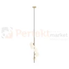 lampa wisząca kule złota podłużna zuma line ARCTURUS P0574-05E-F7AA perfektmarket.webp
