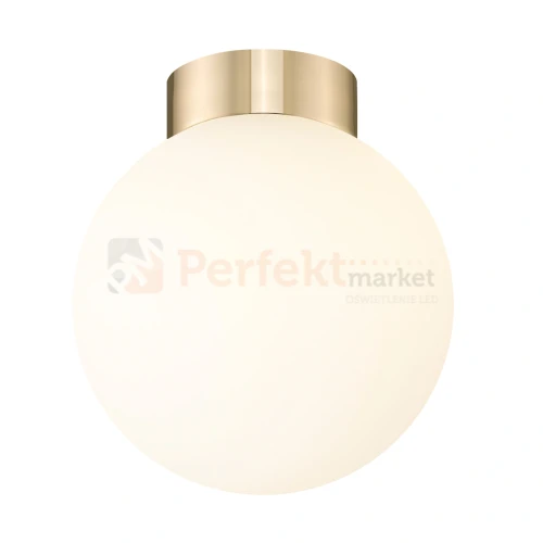 lampa sufitowa kula biała złote dodatki Zuma LIne ARCTURUS C0574-01D-F7AA_perfektmarket.webp