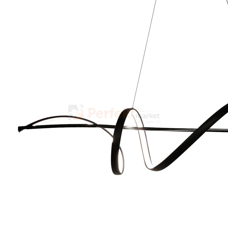 Lampa wisząca LED nowoczesna serpentyna SASH 36W LED ML1190 perfektmarket (5).webp