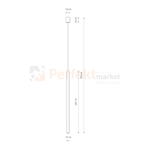 Lampa wisząca LASER 1000 BLACK 8436 Nowodvorski czarna perfektmarket.webp