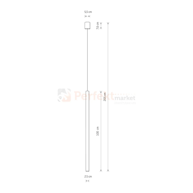 Lampa wisząca LASER 1000 BLACK 8436 Nowodvorski czarna perfektmarket.webp
