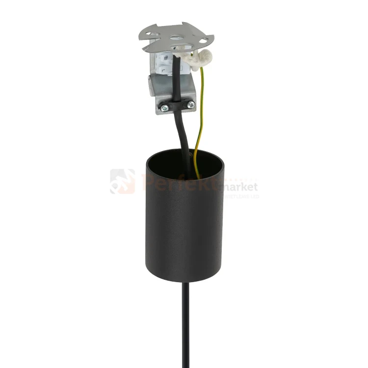 Lampa wisząca LASER 490 BLACK 8797 Nowodvorski czarna perfektmarket.webp