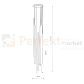 Lampa wisząca LASER 490 BLACK 8797 Nowodvorski czarna perfektmarket.webp