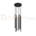 Lampa wisząca LASER VII BLACK 8920 7x49 cm Nowodvorski czarna perfektmarket (1).webp