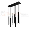 Lampa wisząca LASER X BLACK 8923 10x49 cm Nowodvorski czarna perfektmarket (1).webp