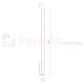 Kinkiet LASER WALL XL 10827 78 cm 2xG9 Nowodvorski czarny perfektmarket (1).webp