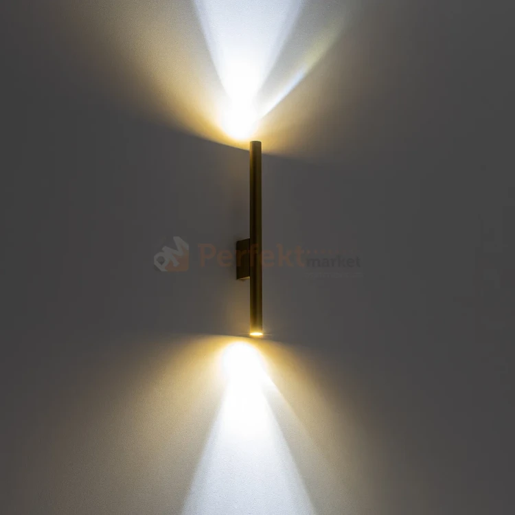 Kinkiet LASER WALL 10562 40 cm 2xG9 Nowodvorski złoty perfektmarket (3).webp
