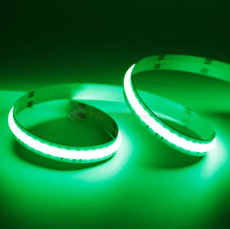 taśma led rgb cob 24v 10mm zielony profesjonalna perfektmarket.webp