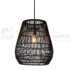 lampa wisząca zewnętrzna boho czarna NERIDA IP44 LUCIDE perfektmarket.webp