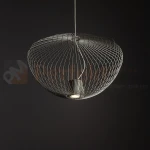 Lampa wisząca PUMPKIN M 11244 druciana nowoczesna silk gray Nowodvorski perfektmarket (5).webp