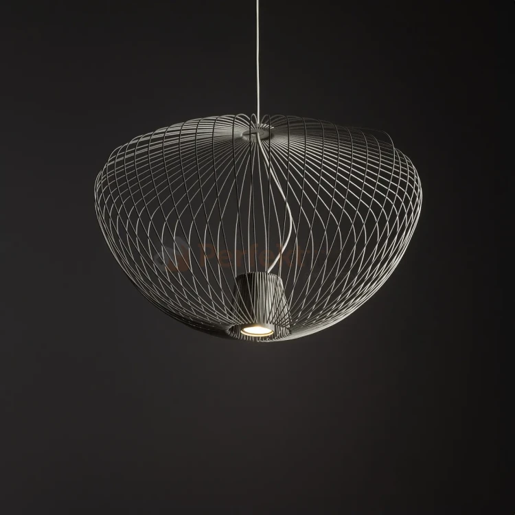 Lampa wisząca PUMPKIN M 11244 druciana nowoczesna silk gray Nowodvorski perfektmarket (5).webp