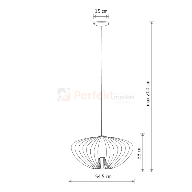 Lampa wisząca PUMPKIN M 11244 druciana nowoczesna silk gray Nowodvorski perfektmarket.webp