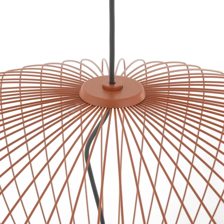 Lampa wisząca PUMPKIN M 11495 druciana nowoczesna terracotta Nowodvorski  perfektmarket (1).webp