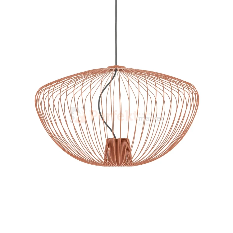 Lampa wisząca PUMPKIN M 11495 druciana nowoczesna terracotta Nowodvorski  perfektmarket (7).webp