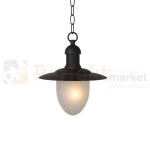 Lampa wisząca zewnętrzna na taras klasyczna ARUBA E27 czarna IP44 perfektmarket (1).webp
