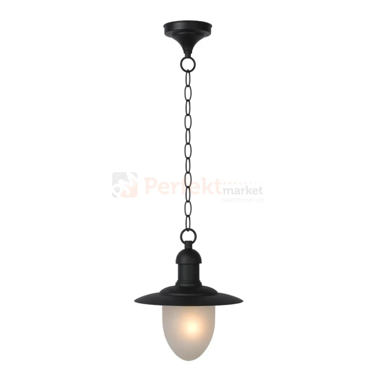 Lampa wisząca zewnętrzna na taras klasyczna ARUBA E27 czarna IP44 perfektmarket (5).webp