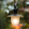 Lampa wisząca zewnętrzna na taras klasyczna ARUBA E27 czarna IP44 perfektmarket.webp