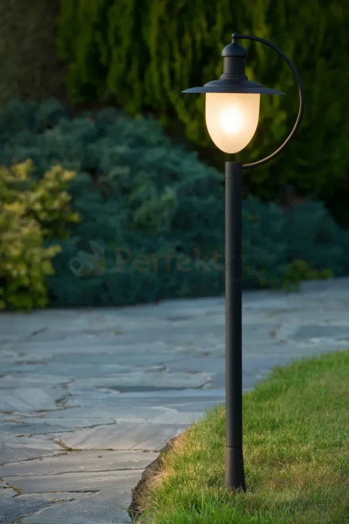 Lampa stojąca ogrodowa zewnętrzna klasyczna ARUBA E27 czarna IP44 perfektmarket (4).webp