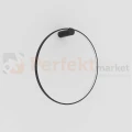 Mirror kinkiet okrągły ring 90cm L duży czarny CCT Light Prestige perfektmarket (3).webp