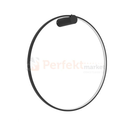 Mirror kinkiet okrągły ring mały 60cm czarny LP-999_1W S BK Light Prestige perfektmarket (10).webp