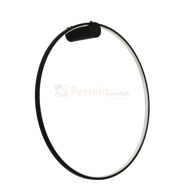 Mirror kinkiet okrągły ring mały 60cm czarny LP-999_1W S BK Light Prestige perfektmarket (7).webp