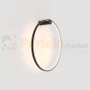 Mirror kinkiet okrągły ring mały 60cm czarny LP-999_1W S BK Light Prestige perfektmarket (5).webp