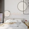 Mirror wisząca okrągły ring L 90mc duża czarna IP44 CCT light prestige perfektmarket (8).webp