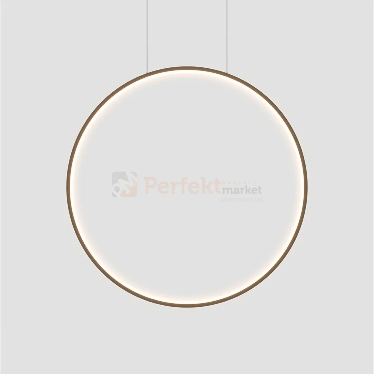 Mirror wisząca okrągły ring L 90mc duża czarna IP44 CCT light prestige perfektmarket (5).webp