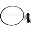 Mirror wisząca okrągły ring L 90mc duża czarna IP44 CCT light prestige perfektmarket (1).webp