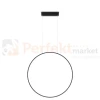 Lampa wisząca Mirror wisząca okrągły ring S 60 cm mała czarna IP44 CCT light prestige perfektmarket (11).webp