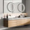 Lampa wisząca Mirror wisząca okrągły ring S 60 cm mała czarna IP44 CCT light prestige perfektmarket (7).webp