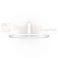 Mirror kinkiet okrągły ring 60 cm S mały biały CCT Light Prestige perfektmarket (1).webp