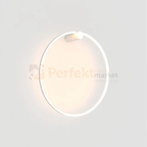 Mirror kinkiet okrągły ring 90cm L duży biały 3000K Light Prestige perfektmarket (6).webp