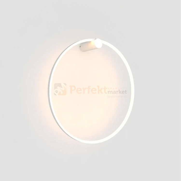 Mirror kinkiet okrągły ring 90cm L duży biały 3000K Light Prestige perfektmarket (6).webp