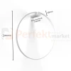Mirror kinkiet okrągły ring 90cm L duży biały 3000K Light Prestige perfektmarket (3).webp