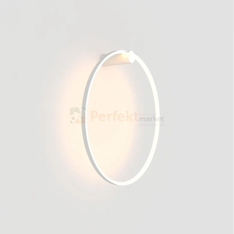 Mirror kinkiet okrągły ring 90cm L duży biały 3000K Light Prestige perfektmarket (1).webp