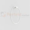 Mirror kinkiet okrągły ring 90cm L duży biały 3000K Light Prestige perfektmarket (2).webp