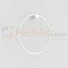 Mirror kinkiet okrągły ring 90cm L duży biały 3000K Light Prestige perfektmarket.webp