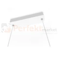 Lampa wisząca Mirror wisząca okrągły ring L 90 cm duża biała IP44 CCT light prestige  perfektmarket.webp