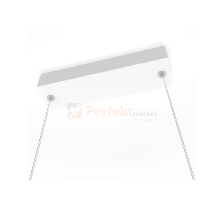 Lampa wisząca Mirror wisząca okrągły ring L 90 cm duża biała IP44 CCT light prestige  perfektmarket.webp