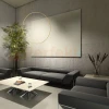 Lampa wisząca Mirror wisząca okrągły ring L 90 cm duża biała IP44 CCT light prestige  perfektmarket (14).webp
