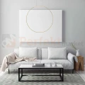 Lampa wisząca Mirror wisząca okrągły ring L 90 cm duża biała IP44 CCT light prestige  perfektmarket (13).webp