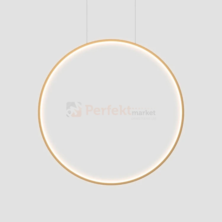 Lampa wisząca Mirror wisząca okrągły ring L 90 cm duża biała IP44 CCT light prestige  perfektmarket (4).webp